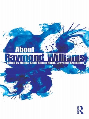 cover image of About Raymond Williams